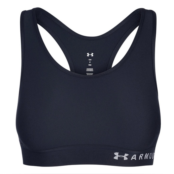NWT Under Armour Women's Mid Sports Bra - Picture 1 of 12